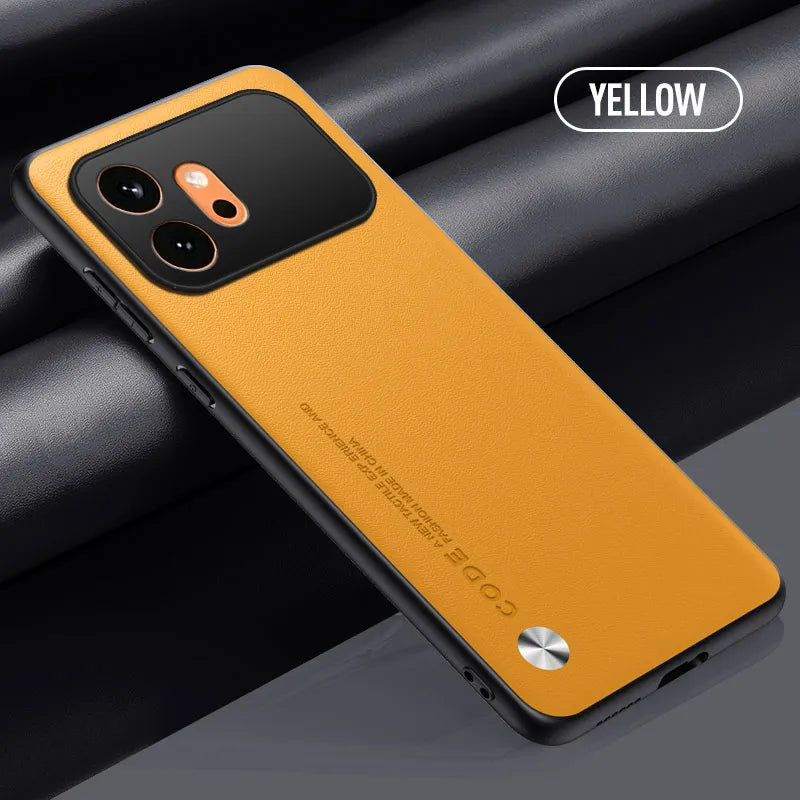 Carcasas Honor 600 Cuero Sintético