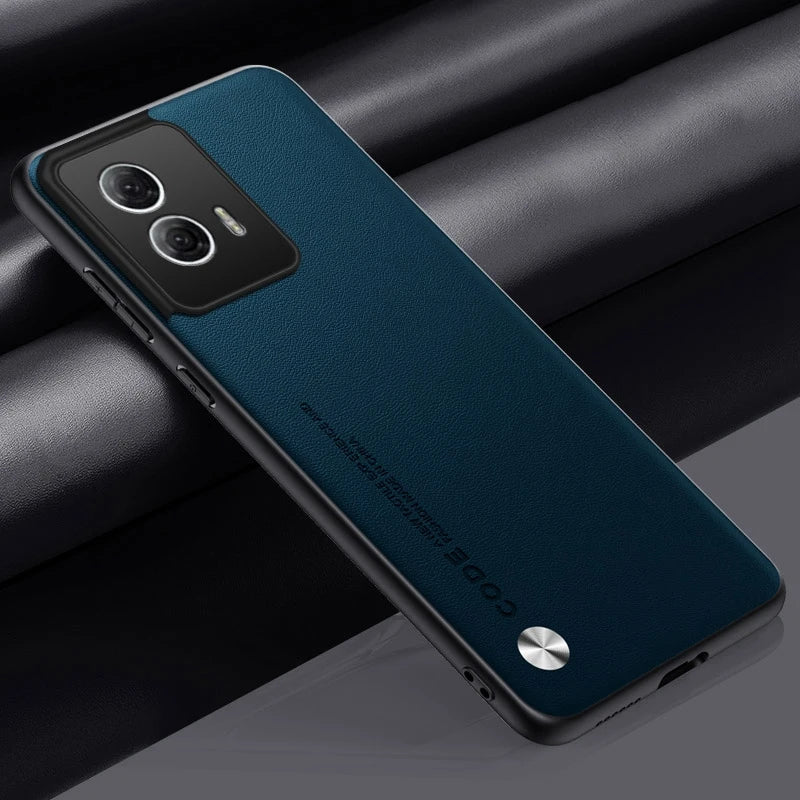Carcasas Motorola Moto G85 Cuero Sintético