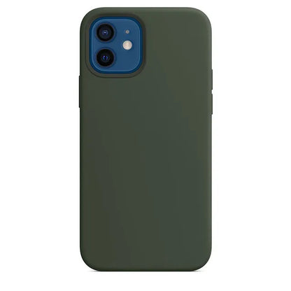 Carcasas Magnéticas para iPhone 13 y 14 (Pro, Pro Max) Silicona Líquida Magsafe
