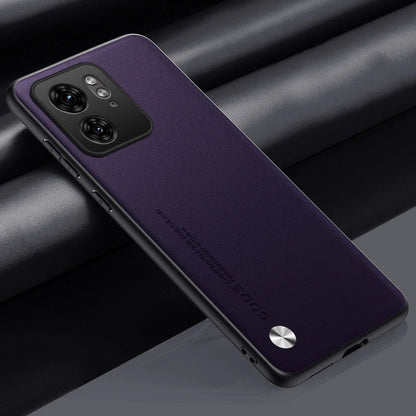 Carcasas Motorola Edge 40 Neo Cuero Sintético