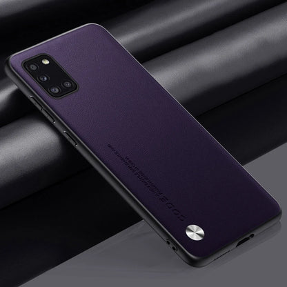 Carcasas Samsung Galaxy A31 Cuero Sintético