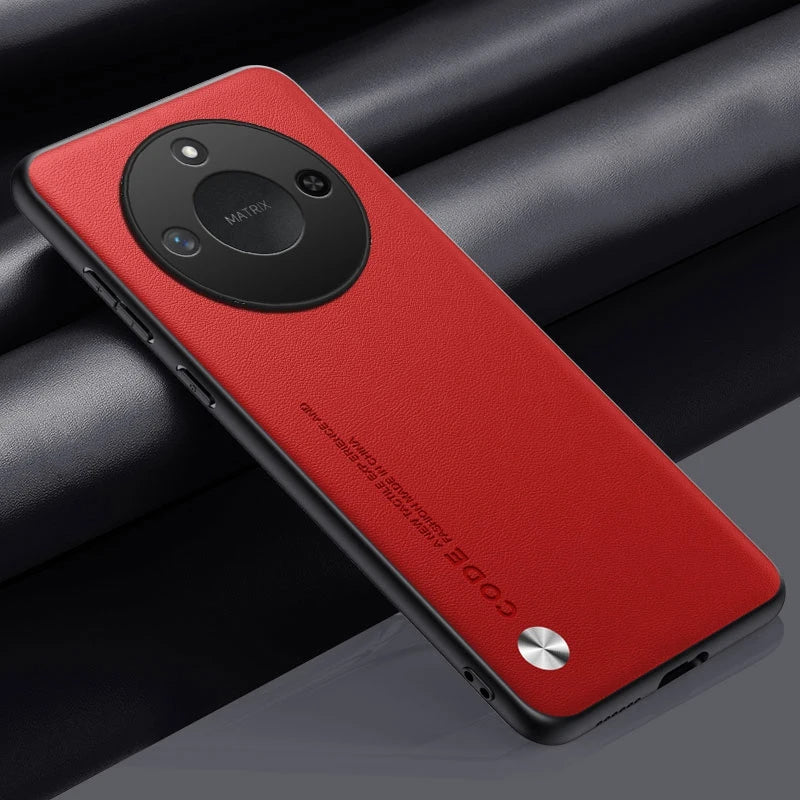 Carcasas Honor X9c Smart Cuero Sintético