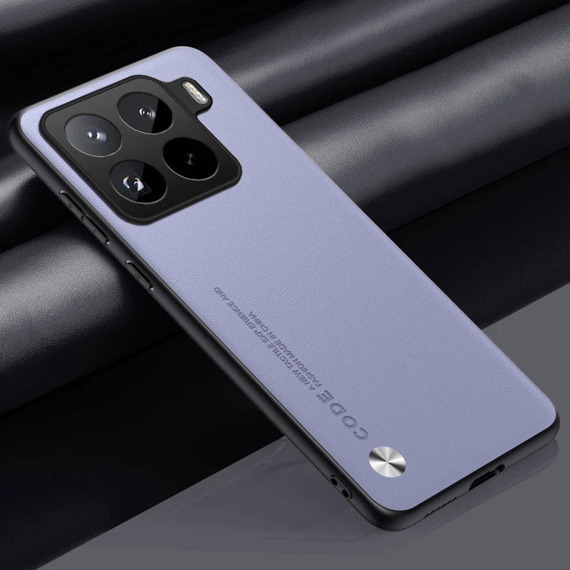 Carcasas Xiaomi 15 Cuero Sintético