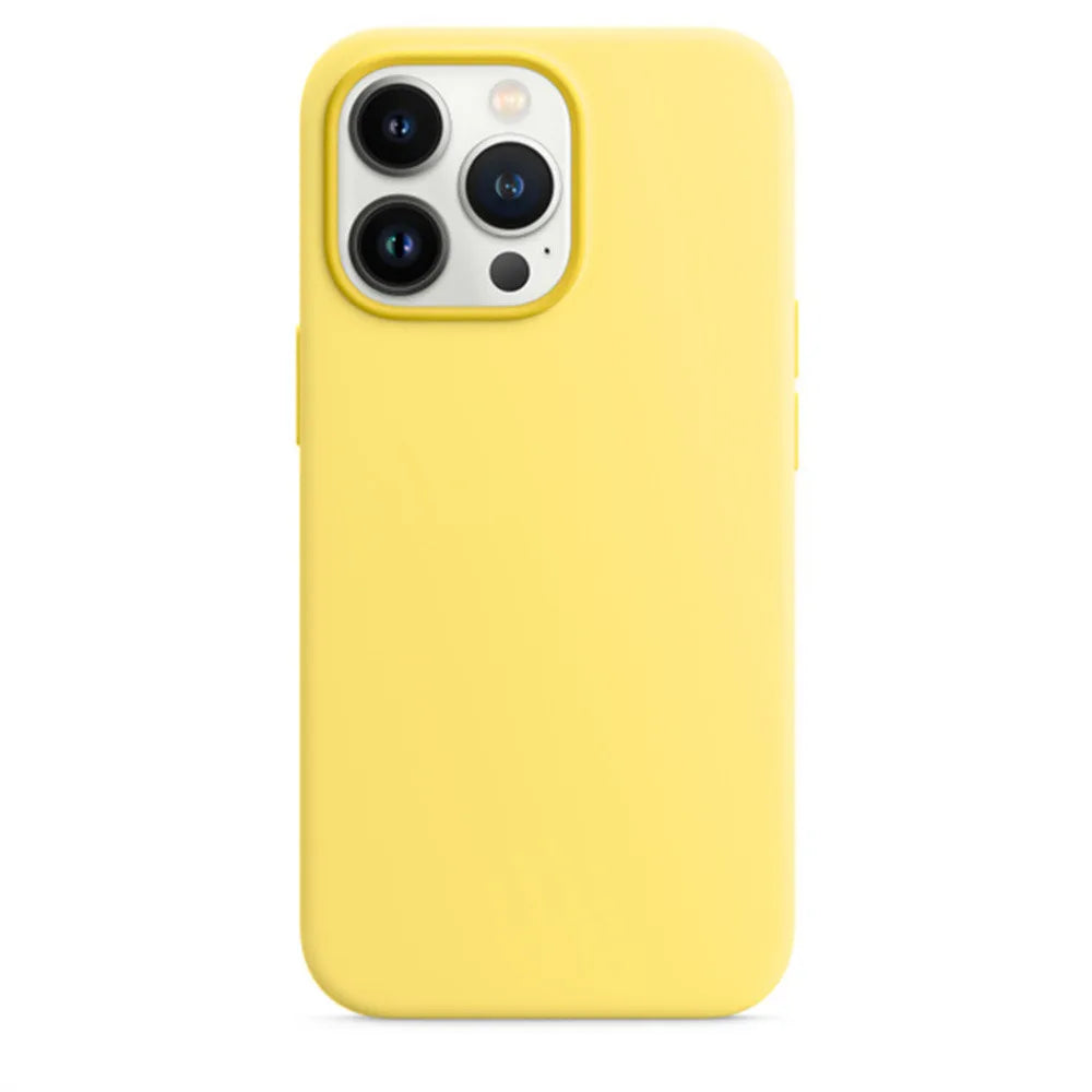 Carcasas Magnéticas para iPhone 16 (Plus, Pro, Pro Max) Silicona Líquida Magsafe