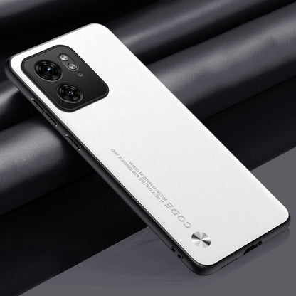 Carcasas Motorola Edge 40 Neo Cuero Sintético