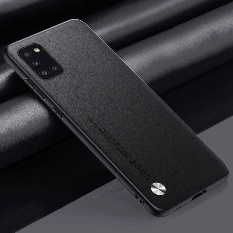 Carcasas Samsung Galaxy A31 Cuero Sintético