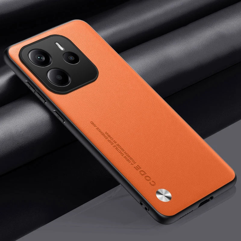 Carcasas Redmi Note 14 / Redmi Note 14 5G Cuero Sintético