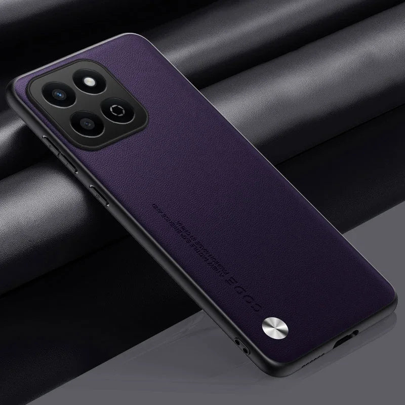 Carcasas Honor X7c Cuero Sintético