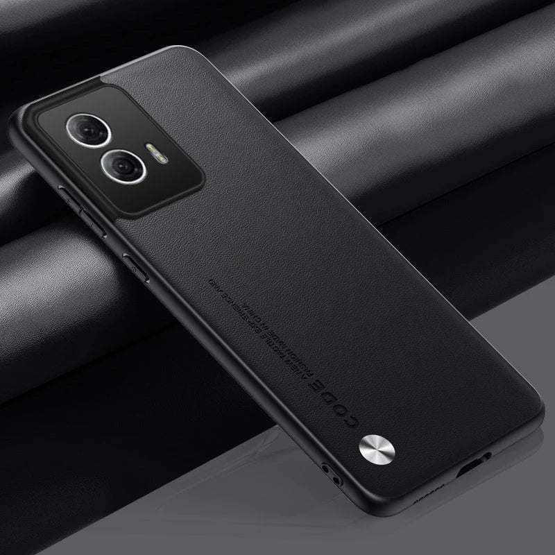 Carcasas Motorola Moto G85 Cuero Sintético