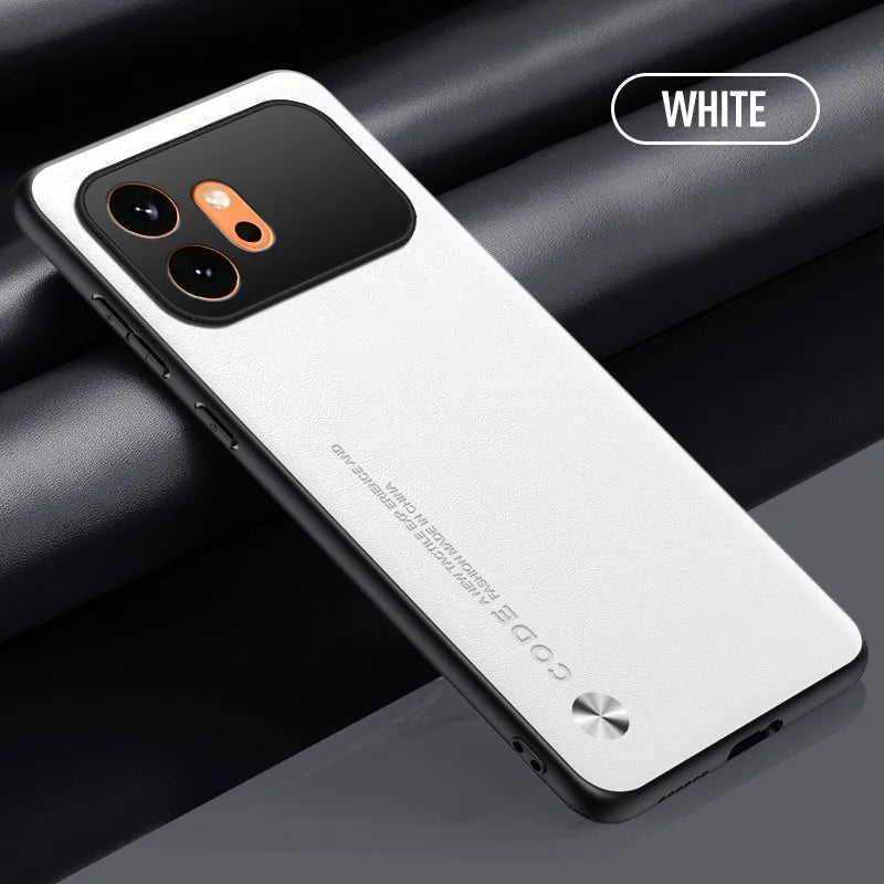 Carcasas Honor 600 Cuero Sintético